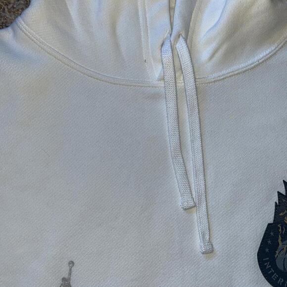 Nike Air Jordan AJ 4 Legacy Pullover White Hoodie Sample - Picture 7 of 11